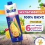 Нектар Вико из смеси фруктов мультифрукт с мякотью 1л х6шт