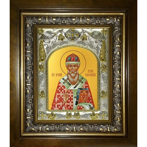 Икона Арсений Элассонский, Суздальский, святитель святитель арсений элассонский суздальский икона в киоте 14 5 16 5 см