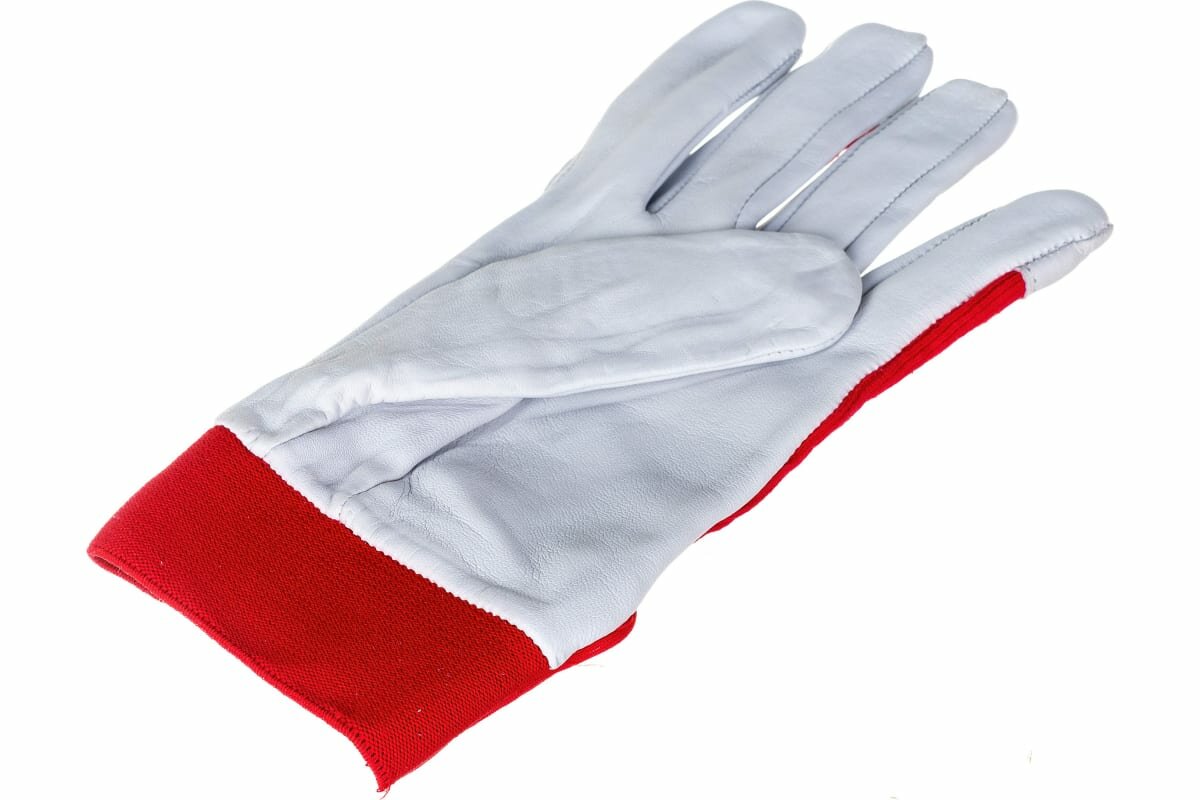 Перчатки кожаные комбинированные на велкро 2Hands р.10.5 — фото 1