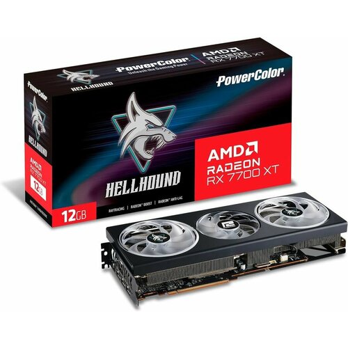 Видеокарта PowerColor Hellhound RX7700XT 12G-LOC Ret 5280000₽