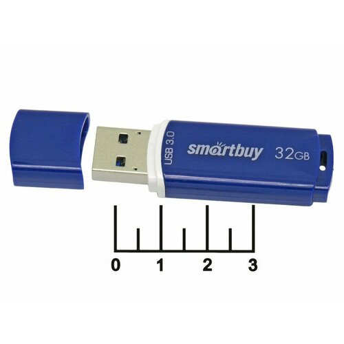 Flash USB 3.0 32Gb Smartbuy Grown Series память usb flash 32 гб smartbuy crown