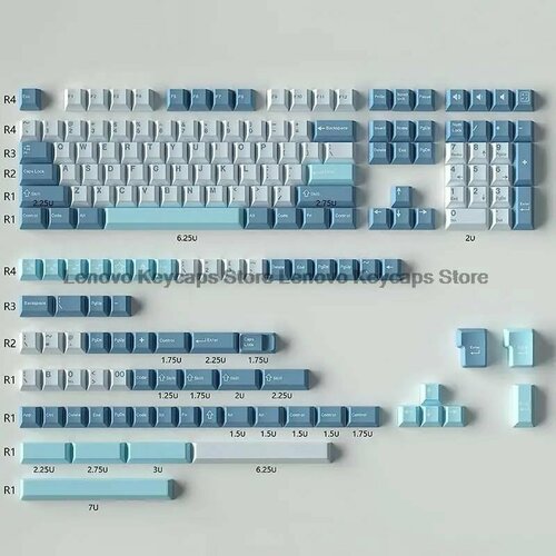 Кейкапы для механической клавиатуры, 173 клавиши GMK PBT Double Shot ISO keycaps 130pcs double shot process keycap набор для механических колпачков для клавиатуры прямая поставка