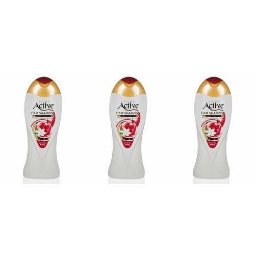 Active Шампунь для окрашенных волос Экстракт граната и календулы 400 мл 3 шт 1017₽