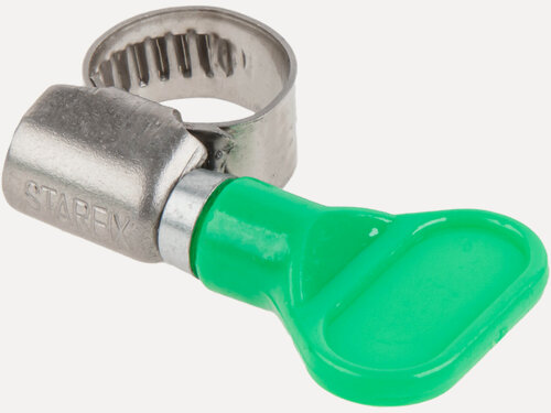 Изображение товара Хомут червячный 8-12 мм нержавеющая сталь W2 бабочка STARFIX SMP-40099-1