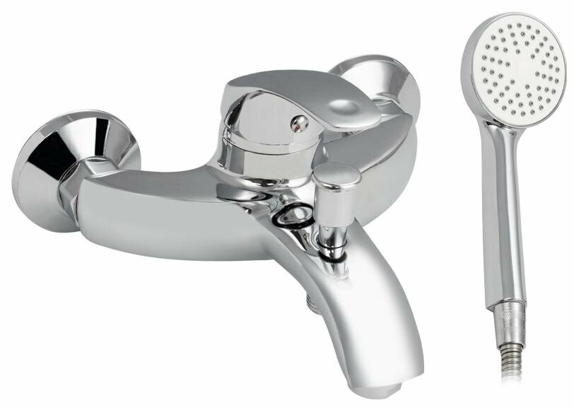 фото Смеситель для ванны (MAYFAIR 87109 Смеситель в ванную короткий нос шаровый)