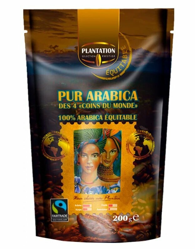 Растворимый кофе Plantation Pur Arabica (Арабика) 200 гр.