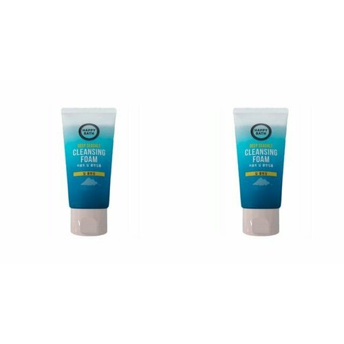 HAPPY BATH Пенка для лица очищающая с морской солью 150 мл 2 шт 2726₽
