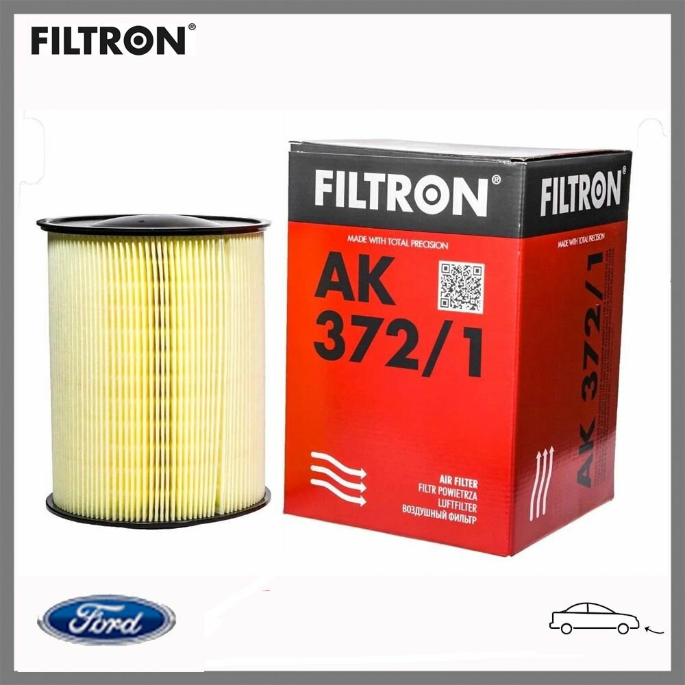 Фильтр воздушный FILTRON AK3721 для а/м Ford C-Max, FordFocus, Mazda 5, Volvo S40