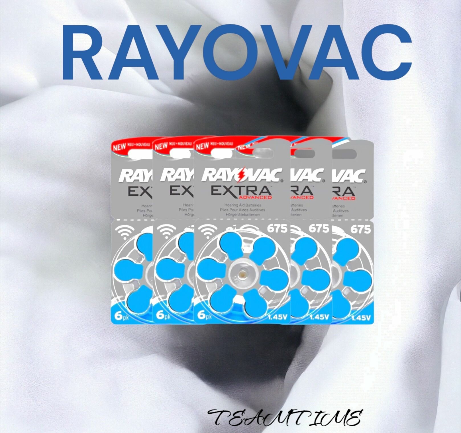 Батарейки для слухового аппарата Rayovac Extra 675 (30 шт)