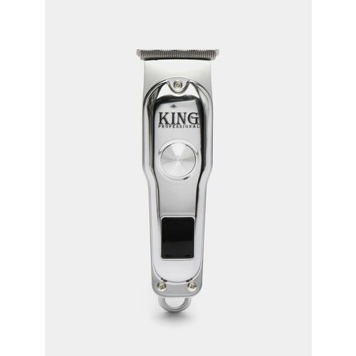 Машинка для стрижки волос и бороды профессиональная серый металлик 216000₽