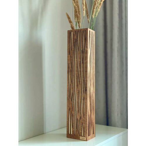 Ваза напольная для сухоцветов высокая