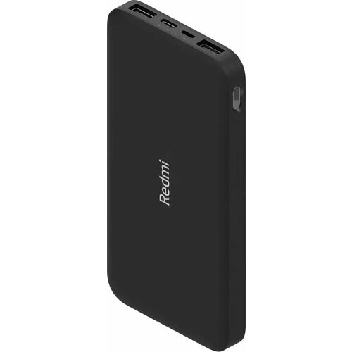 Внешний аккумулятор Xiaomi Redmi Power Bank 10000mAh PB100LZM VXN4305GL черный 3390₽