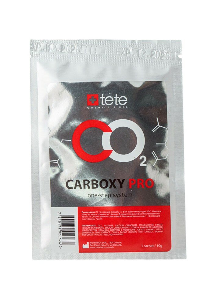 Картинки Одношаговая карбокситерапия Carboxy PRO Tete 10 гр