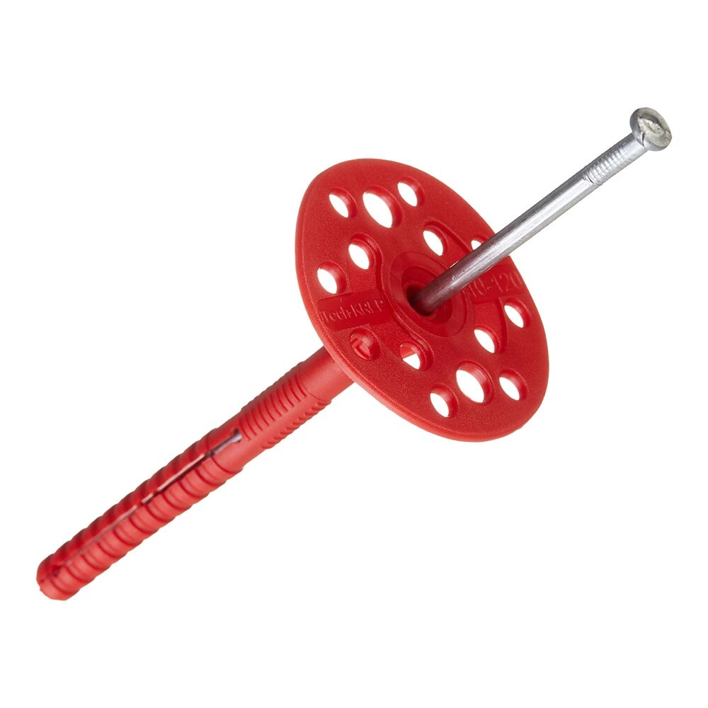 Дюбель для теплоизоляции Tech-Krep 10х120 мм металлический гвоздь (250 шт.)