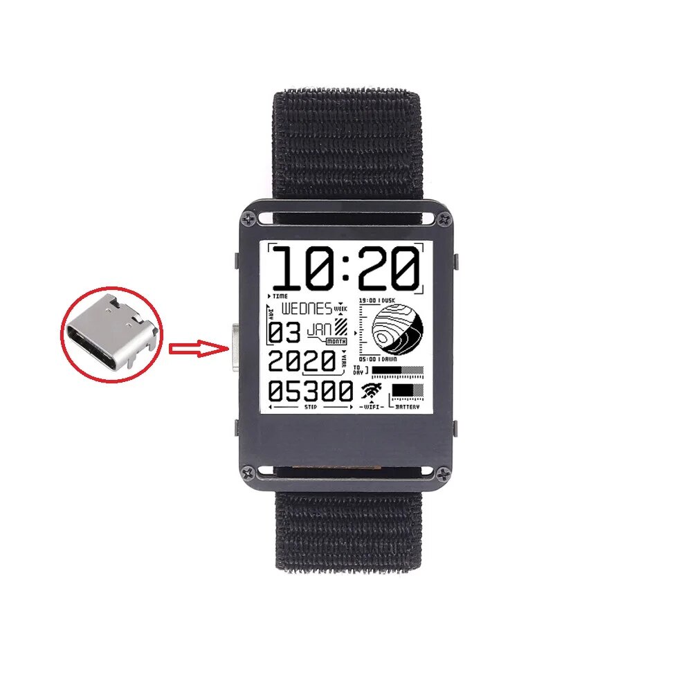 ESP32 Open Source Watchy V2.0 Smart Watch