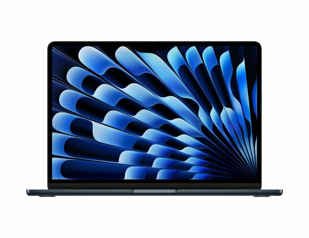 15.3" Ноутбук Apple MacBook Air 15 2024 2880x1864, Apple M3, RAM 24 ГБ, SSD 1 ТБ, Apple graphics 10-core, macOS, Z1GG0007V, Midnight, русская раскладка