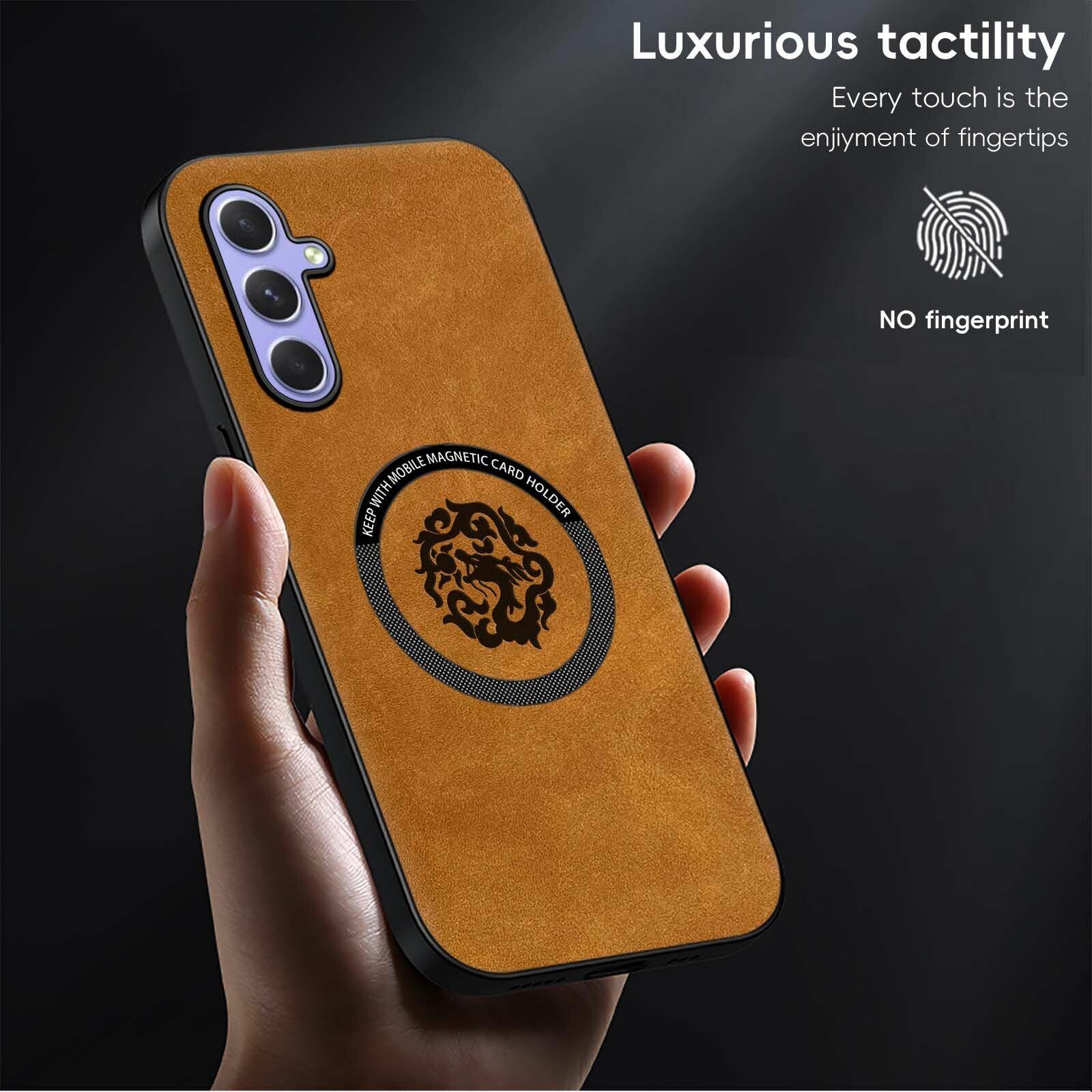 Чехол на Samsung Galaxy A14 4G/5G/(Самсунг Галакси А14) Роскошная кожа magsafe противоударный , Защита от падения, Защитный, Красивый подарок, Корпус мобильного телефона с защитой камеры