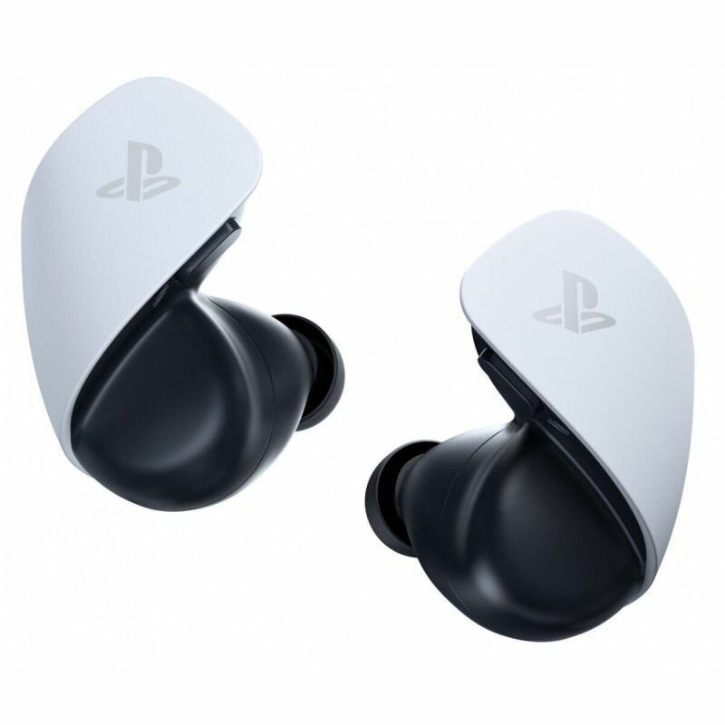 Беспроводные игровые наушники Sony Pulse Explore. Чёрно-белые.