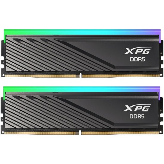 Оперативная память Adata XPG LANCER RGB 32Gb (2x16Gb) DDR5-6000 DIMM (AX5U6000C3416G-DTLABRBK)