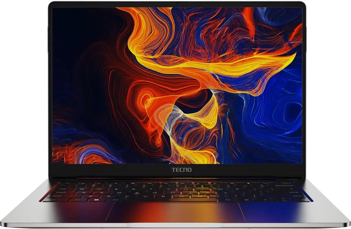 71003300401 / Ноутбук TECNO MegaBook T14DA 14.1", IPS, AMD Ryzen 5 7430U 2.3ГГц, 6-ядерный, 16ГБ LPD