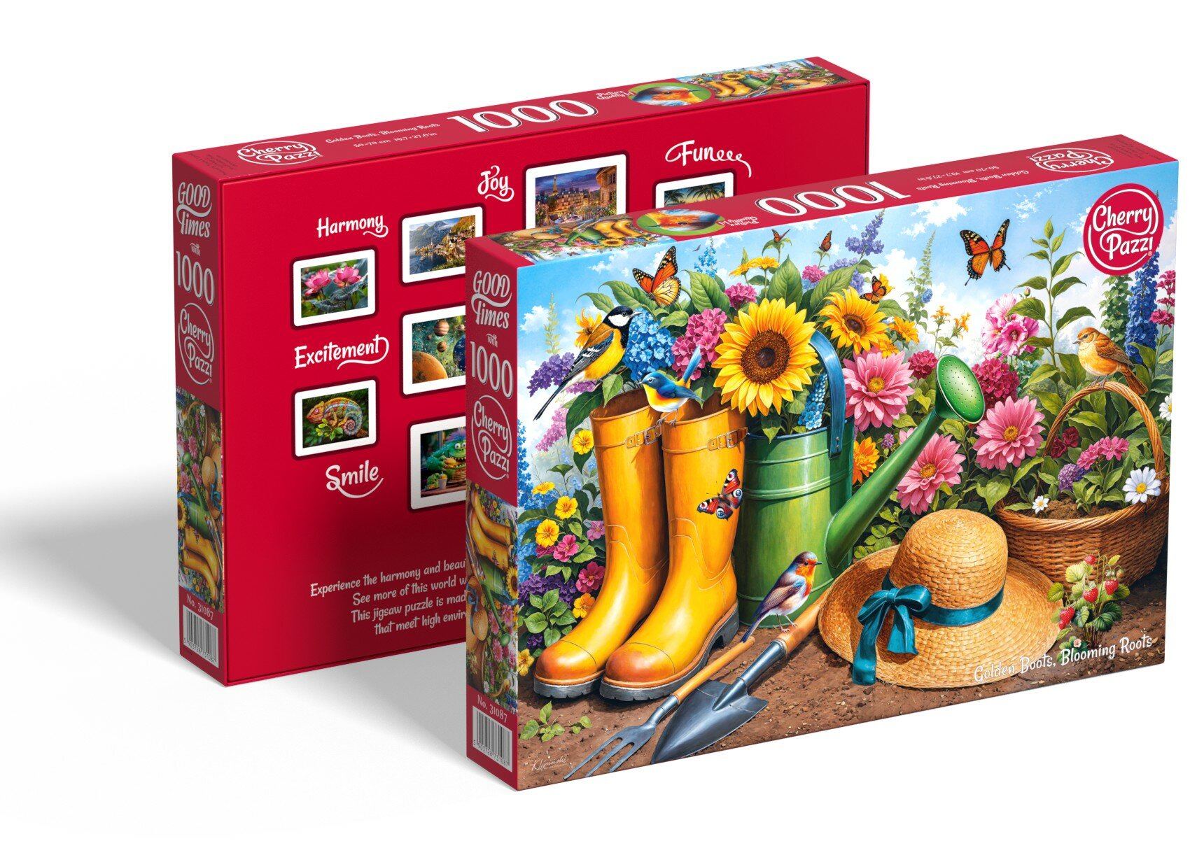 Пазл для взрослых Cherry Pazzi 1000 деталей, элементов: Всё для сада — фото 1