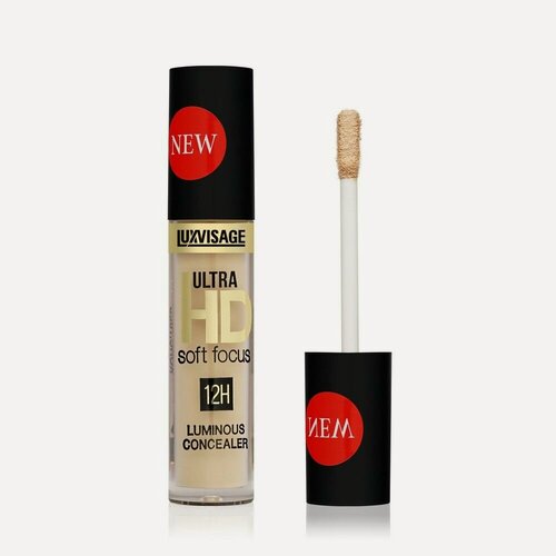 Изображение товара Светоотражающий консилер для лица Luxvisage Ultra HD Soft Focus 12H 13 Beige 3,7г