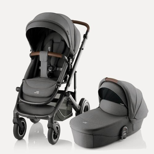 Изображение товара Детская коляска 2в1 Britax Römer Smile 5Z, цвет Mineral Grey / 2025 (Тёмно-серый), артикул производителя SM37902