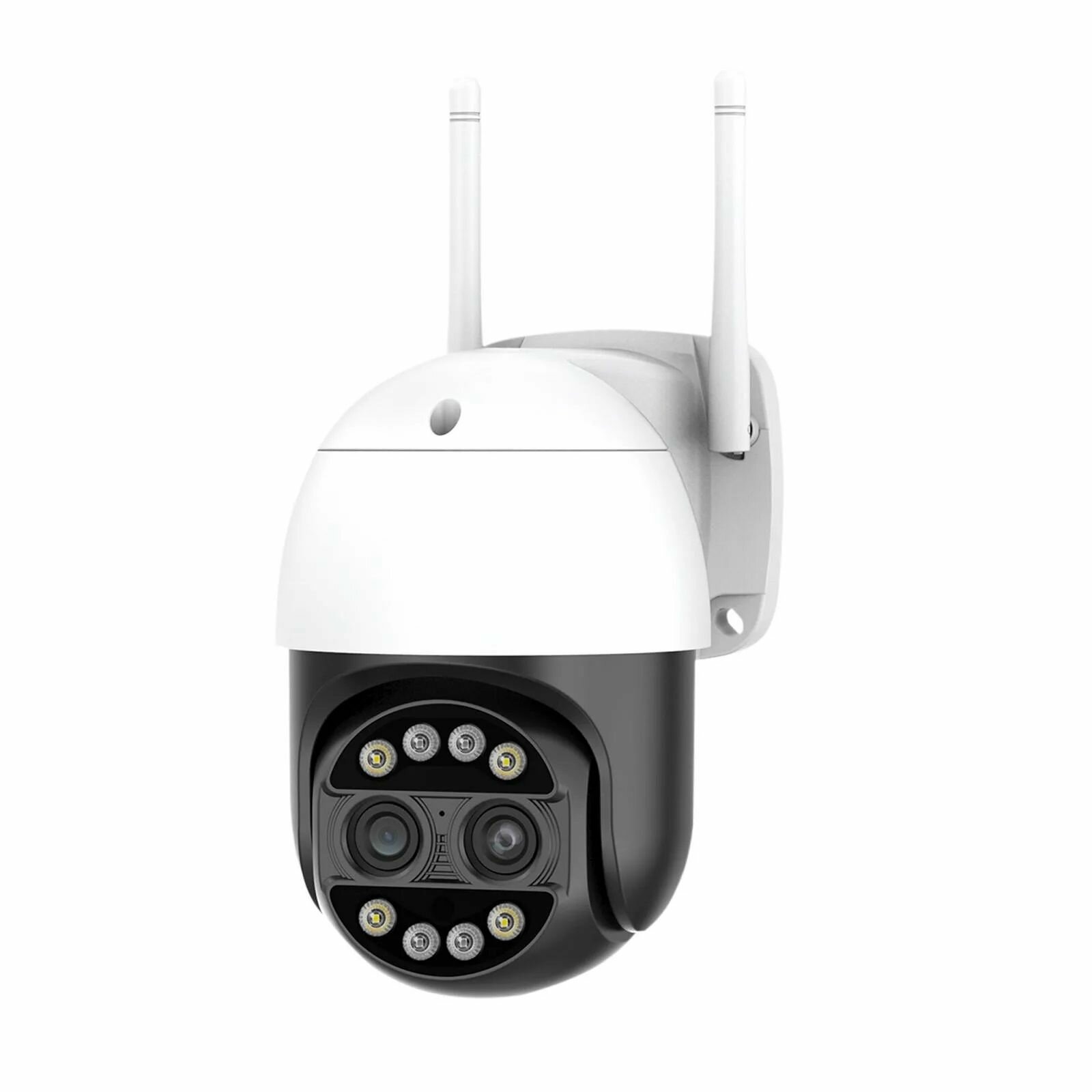 Wi-Fi-камера с двумя линзами, 4MP, iCSee/XMeye, 2.8+12 мм, микрофон, динамик, microSD, 12В (ORIENT WF-412)