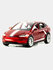 Металлическая машинка Tesla Model X 1:24