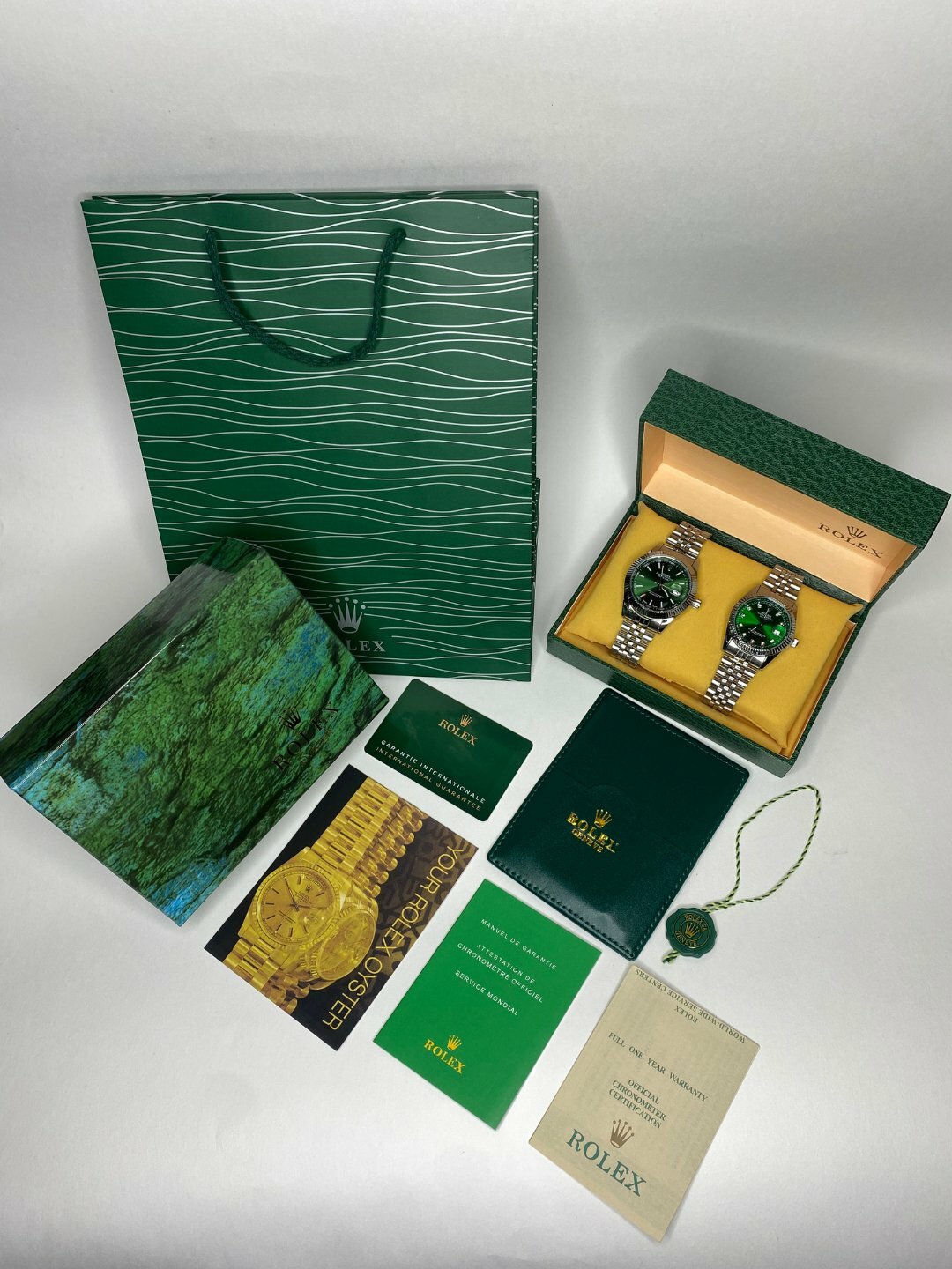 Пара часов Rolex D5 алюминиевого цвета Пара часы мужские и женские в подарочной упаковке под любой образ