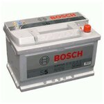 Аккумуляторная батарея 74 Ач Bosch S5 о/п (0 092 S50 070) низкий 17292-01 - изображение