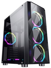 Корпус ATX Formula F-3401 (V1), Midi-Tower, без БП, черный [f-3401 v1]