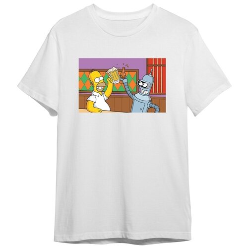 фото Футболка, размер s, белый сувенирshop