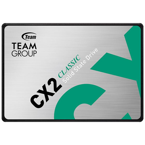 Накопитель SSD 2.5'' Team Group T253X6512G0C101 CX2 512GB SATA 6Gb/s 3D SLC 530/470MB/s MTBF 1M RTL