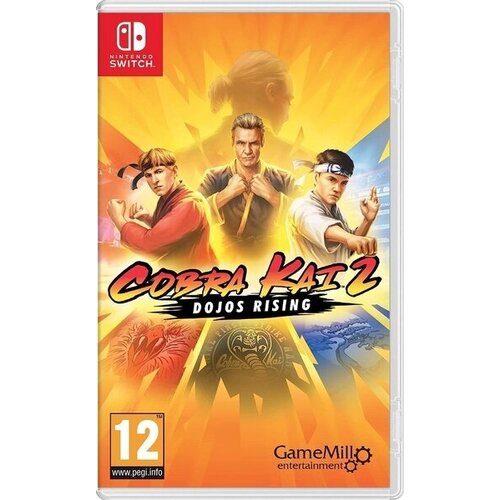 Игра для Nintendo Switch Cobra Kai 2: Dojos Rising набор cobra kai 2 dojos rising [ps5 английская версия] оружие игровое нож кунай 2 холодное пламя деревянный