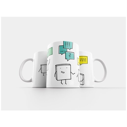 фото Кружка "пиксель chen, пиксел, учить" 320 мл lotsprints