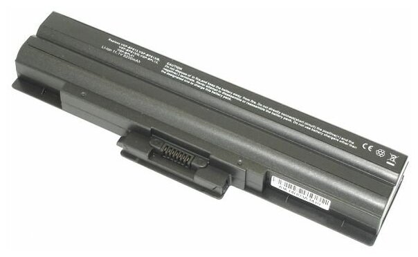 Аккумулятор OEM (совместимый с VGP-BPL13, VGP-BPL21) для ноутбука Sony Vaio VGN-AW 10.8V 4400mAh черный