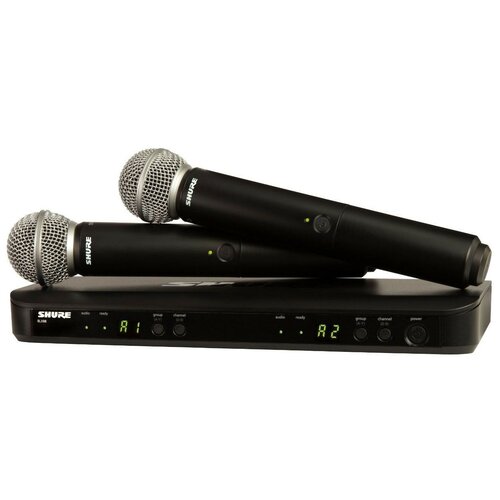 Shure Blx288esm58 M17 662-686 Mhz - двухканальная радиосистема 6993100₽