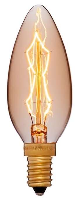 Лампа накаливания Magic Light Эдисона C35 A, E14, 40 Вт, C35