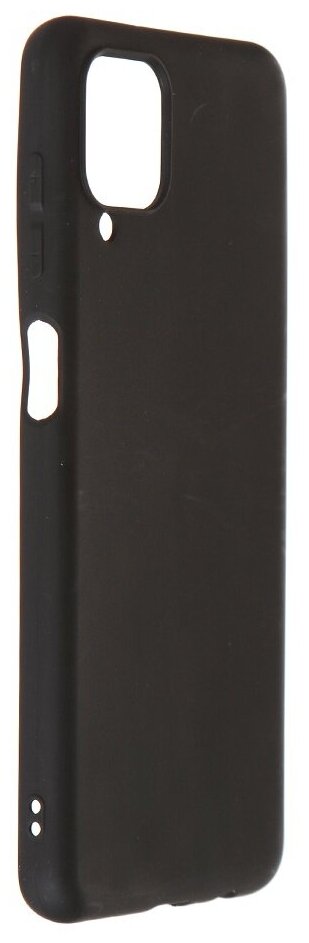 Чехол-крышка LuxCase для Samsung Galaxy A12, термополиуретан, черный - фото №2