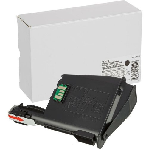 Тонер-картридж для лазерного принтера Kyocera TK-1110, черный картридж hi black hb tk 1110 2500 стр черный