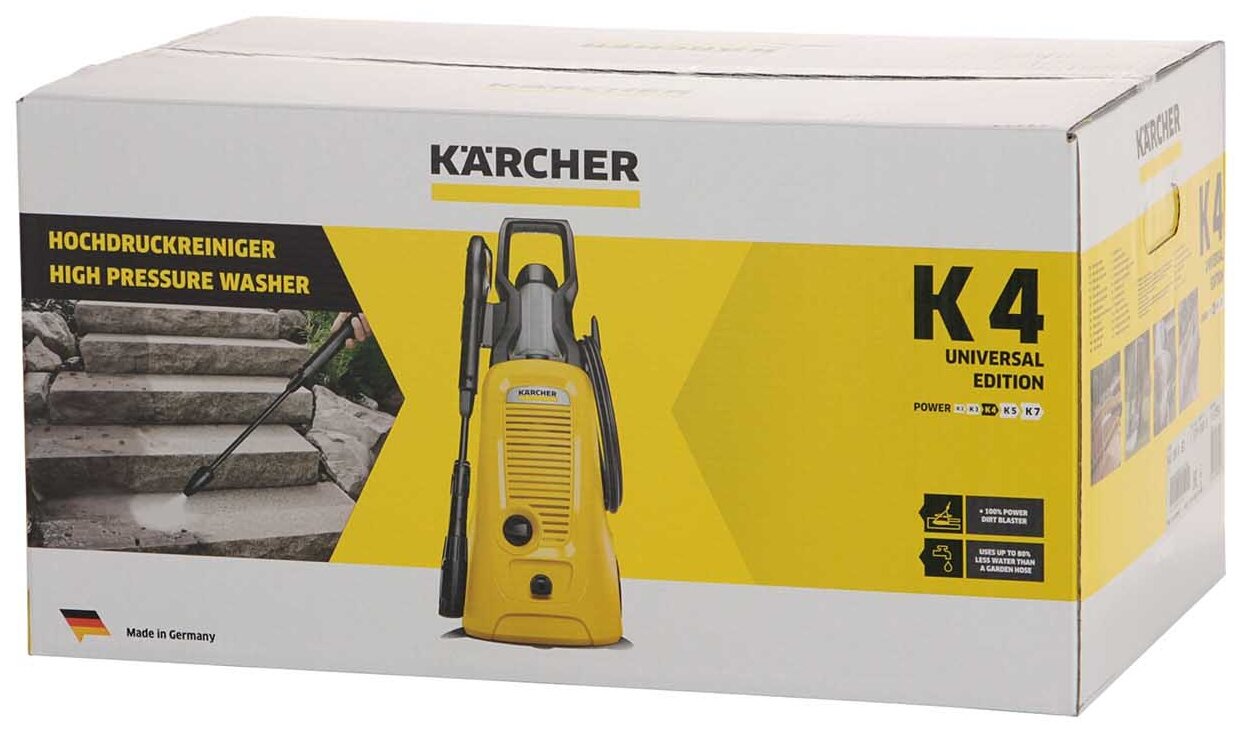 Мойка высокого давления K 4 Universal Edition Karcher, 1.679-300.0 - фотография № 7