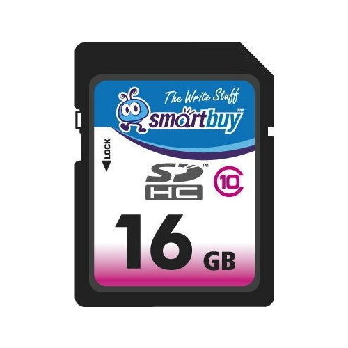 Память Secure Digital Card 16Gb Smartbuy SB16GbSDHCCL10 .