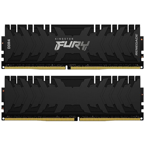 фото Набор памяти ddr4 dimm 2*8192mb ddr3200 kingston fury renegade (kf432c16rbk2/16)