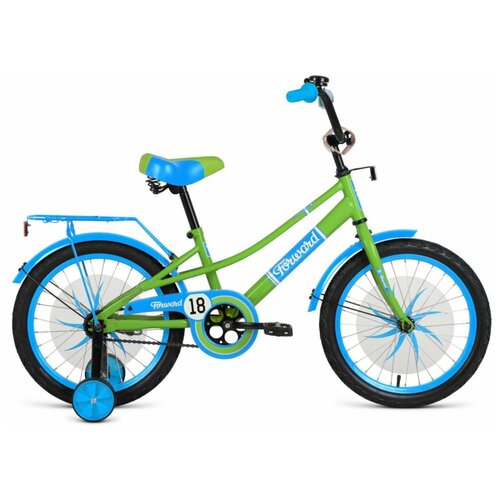фото Подростковый велосипед forward azure 20 (2021)(зеленый-голубой)