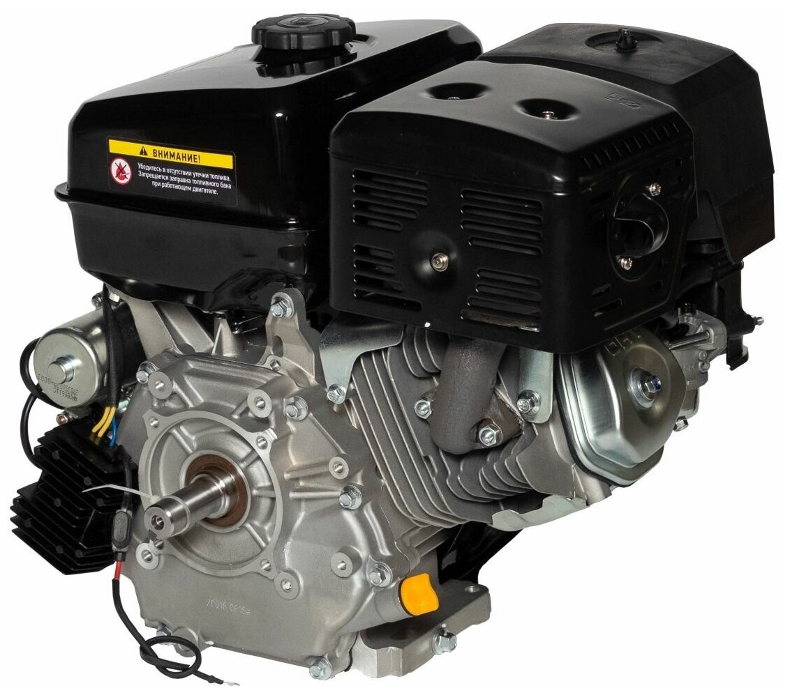 Двигатель бензиновый Loncin G420FD (A type) D25 18A (15л с 420куб вал 25мм ручной и электрический старт катушка 18А)