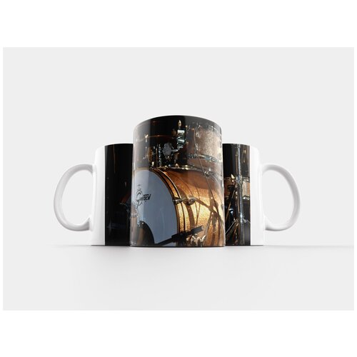 фото Кружка "ударные, лента, джаз" 320 мл lotsprints