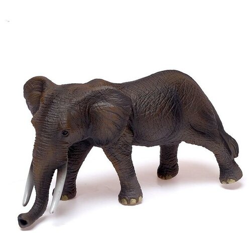 Фигурка животного Саванный слон, длина 32 см Зоомир 5155924 .