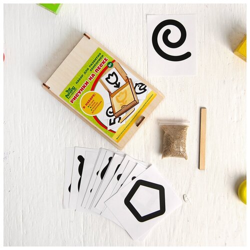 Развитие сенсорики Рисунки на песке 414₽