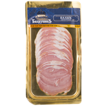 Балык сырокопченый свиной бахрушинъ, нарезка, 150г - изображение